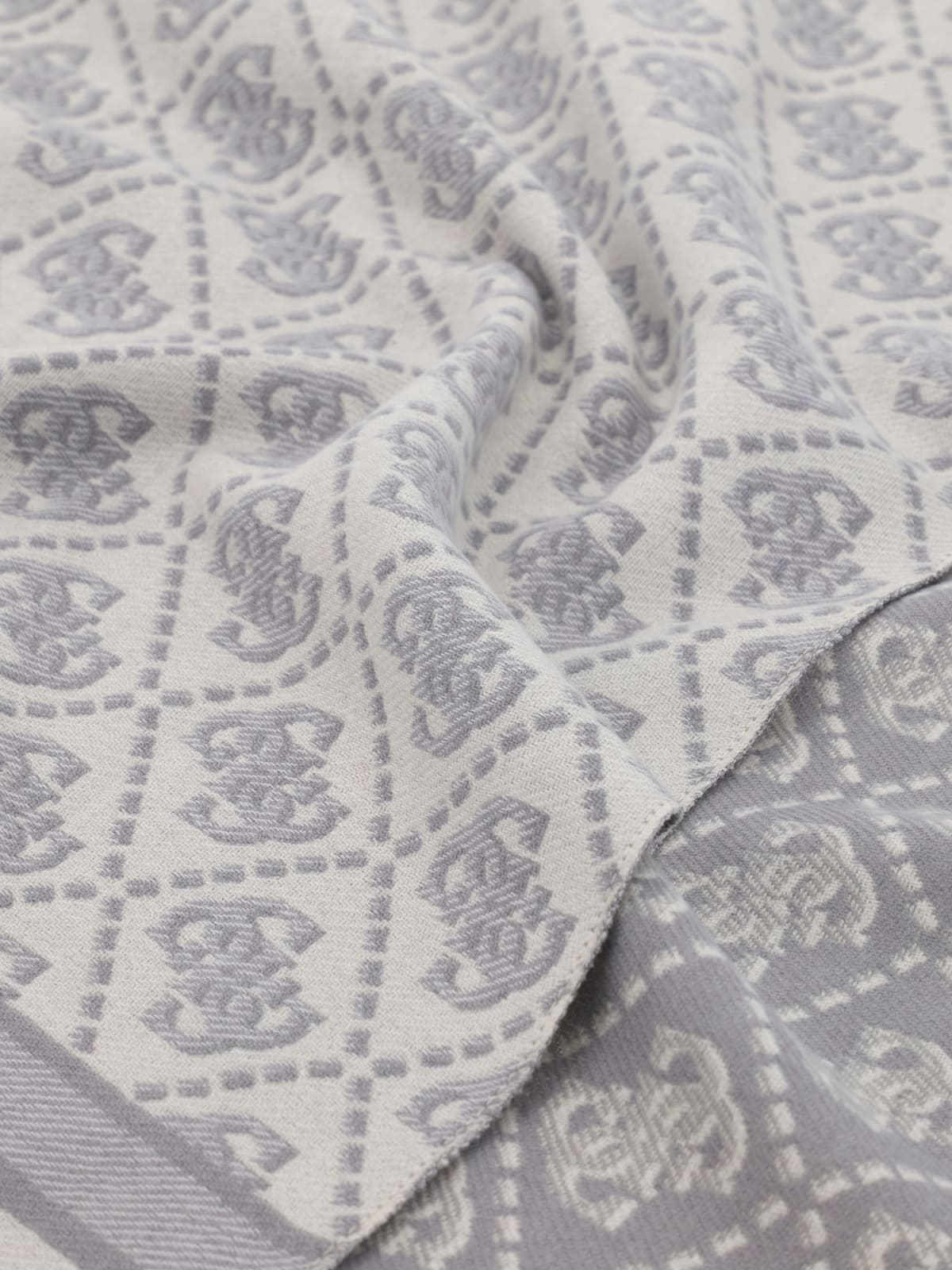 Sciarpa jacquard Guess donna logo poliestere