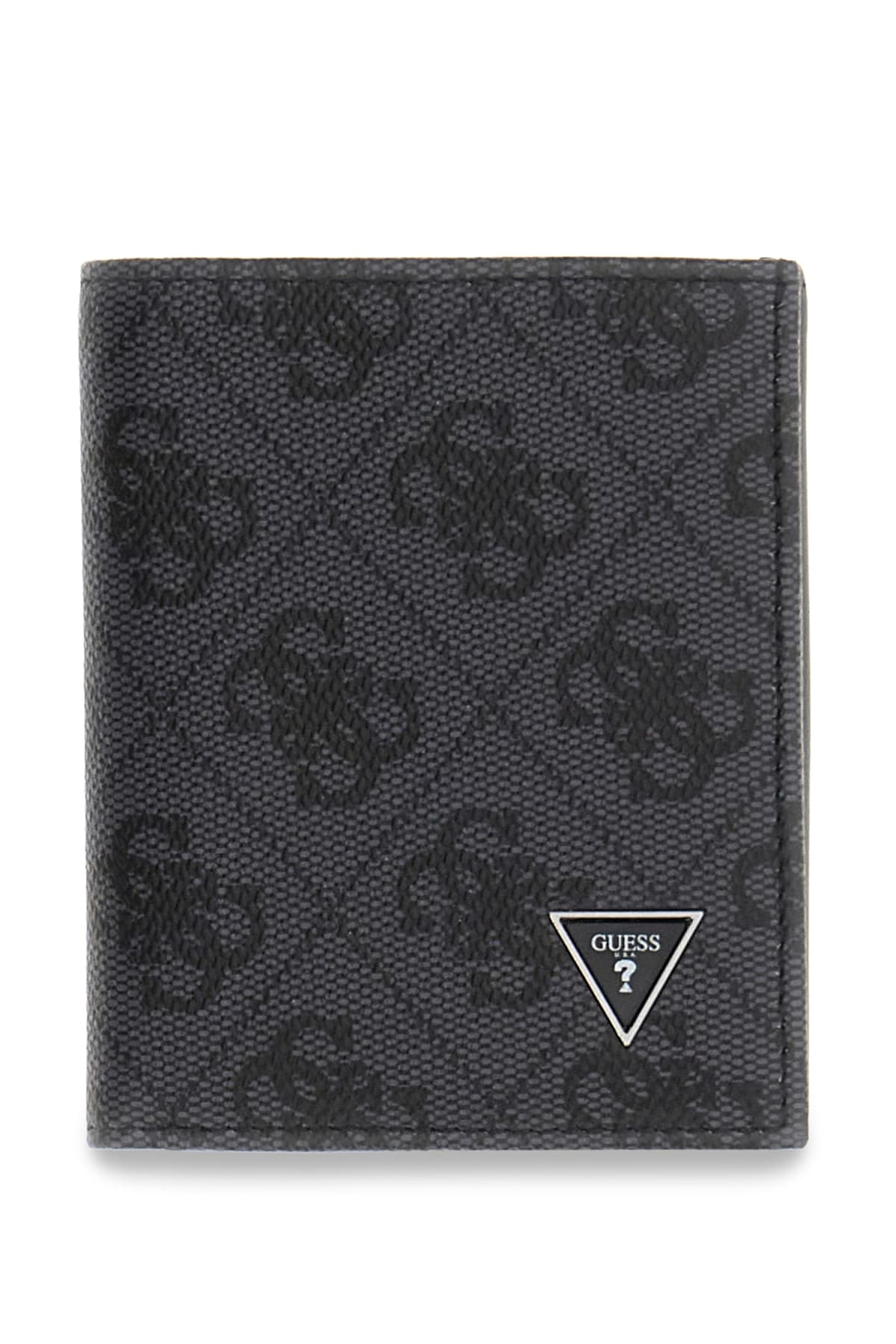 Portafoglio Milano Guess uomo trifold vera pelle