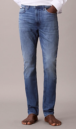 Jeans Calvin Klein Jeans uomo skinny denim elasticizzato