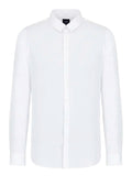 Camicia popeline A|X uomo cotone stretch slim