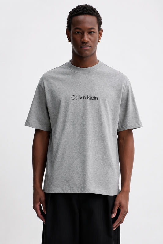 T-shirt Calvin Klein uomo cotone girocollo logo