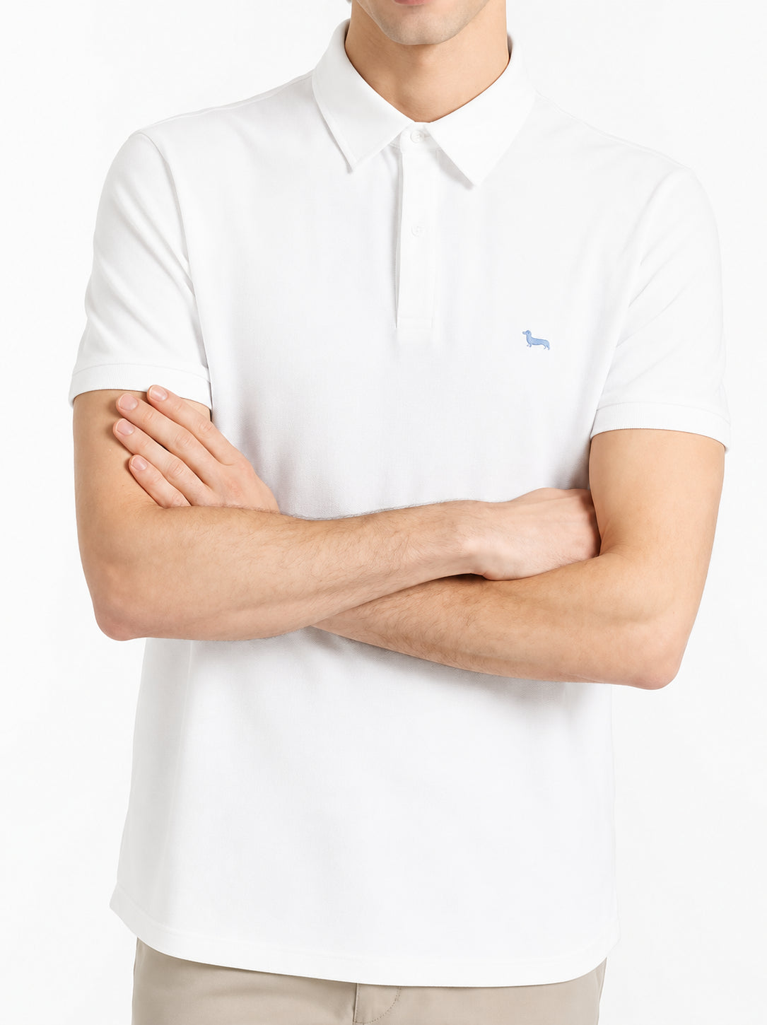 Polo basic uomo Harmont & Blaine cotone piqué