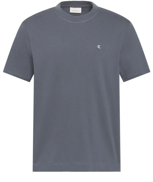 T-shirt Calvin Klein uomo collo a contrasto PE 2026 turbolence