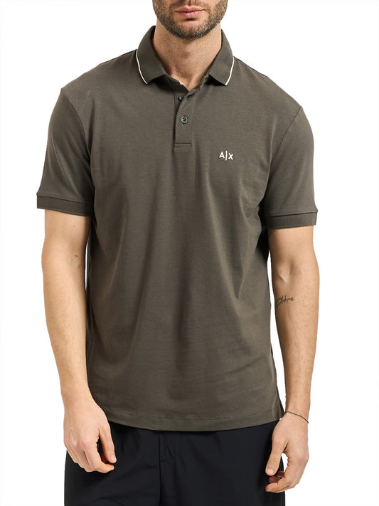 Polo Armani Exchange A|X uomo jersey manica corta