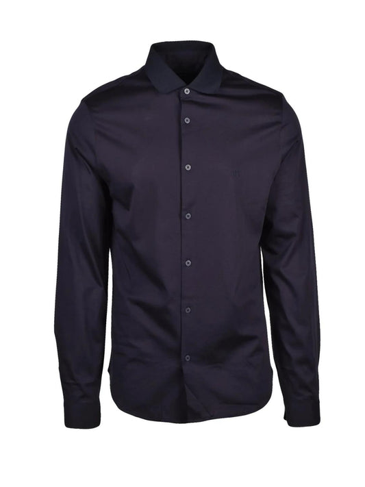 Camicia uomo Armani Exchange A|X logo manica lunga