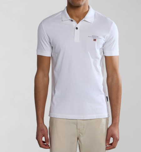 Polo Napapijri uomo Elbas jersey cotone manica corta