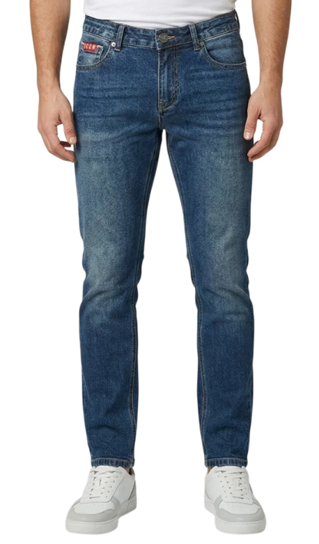 Jeans ICON uomo slim fit denim elasticizzato
