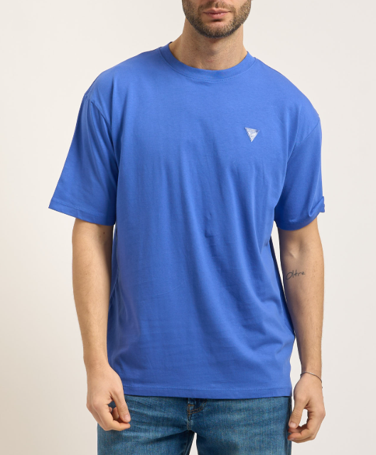 T-shirt Guess uomo basic cotone girocollo