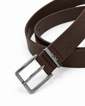 Cintura A|X Armani Exchange uomo vera pelle fibbia logo