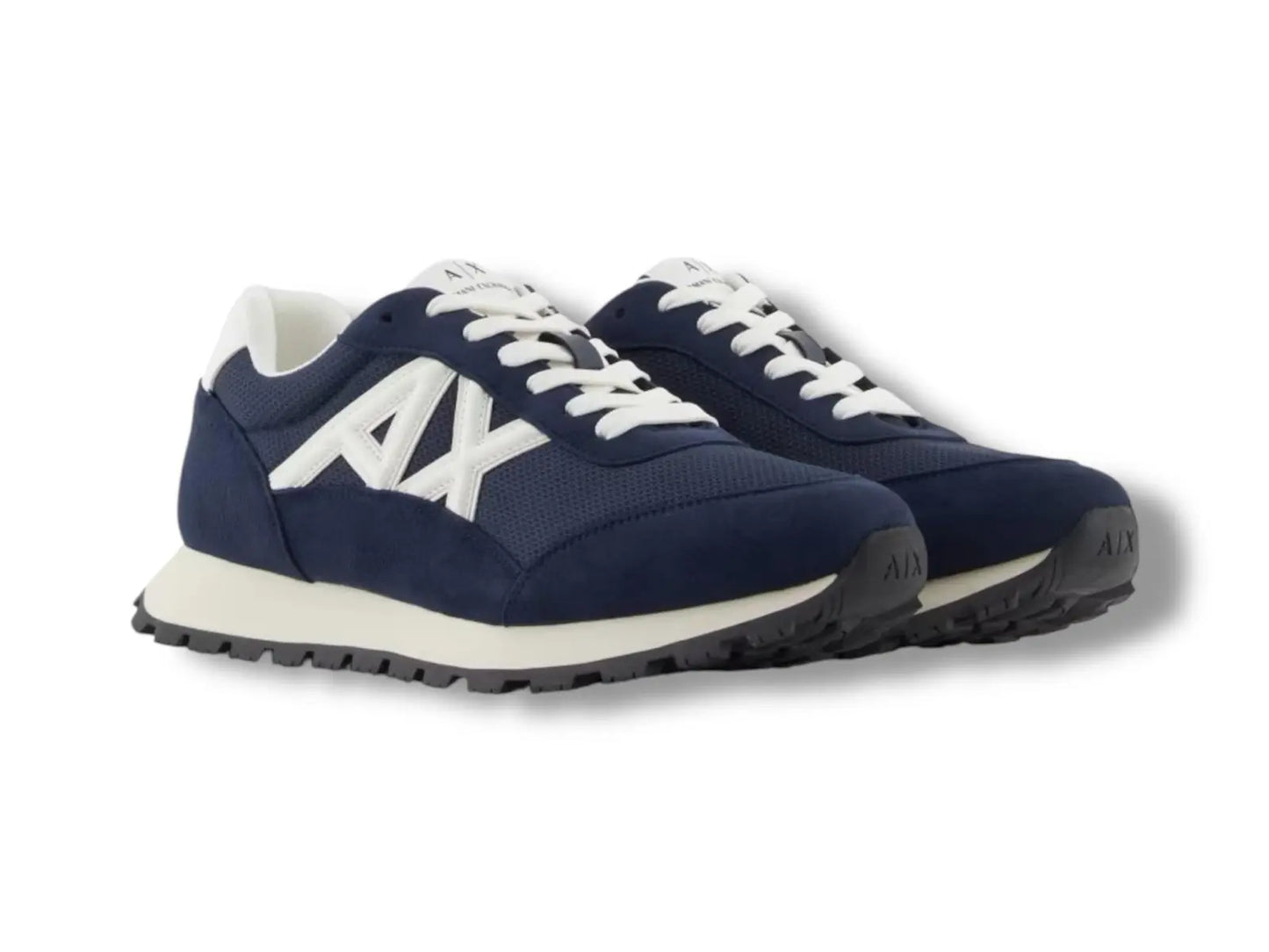 Sneaker uomo A|X lacci maxi logo training