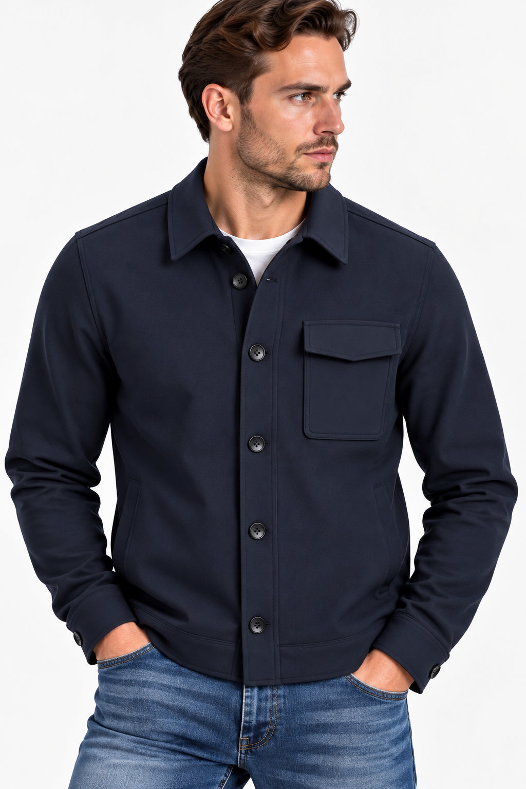 Overshirt uomo Hamaki-Ho poliestere AI 2026