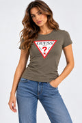 T-shirt Guess donna girocollo manica corta cotone original