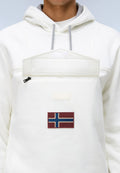 Felpa mezza zip uomo Napapijri Burgee cotone