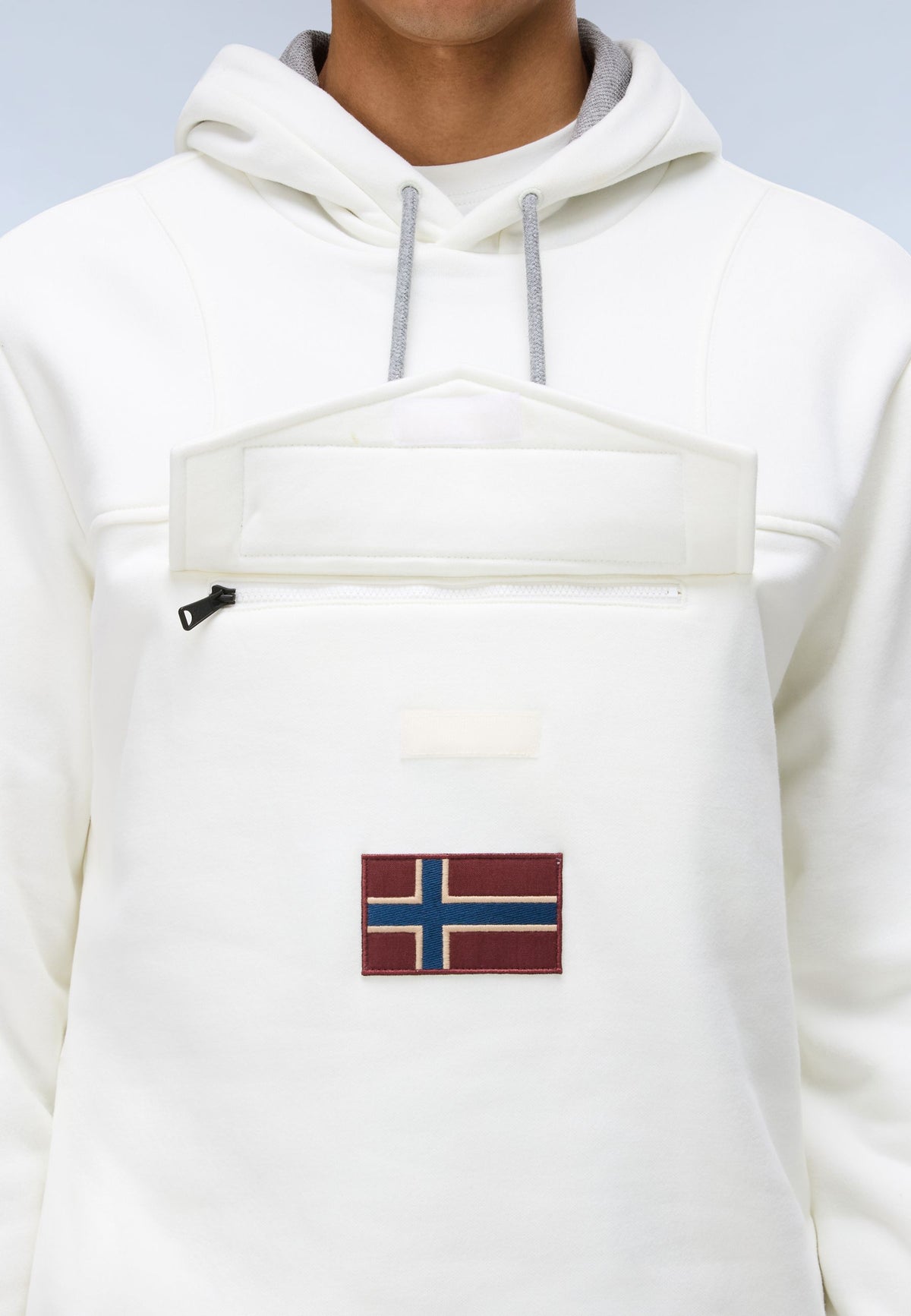 Felpa mezza zip uomo Napapijri Burgee cotone