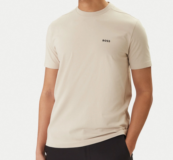 T-shirt Hugo Boss uomo cotone elasticizzato basic