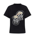 T-shirt Guess donna Popcorn cotone girocollo