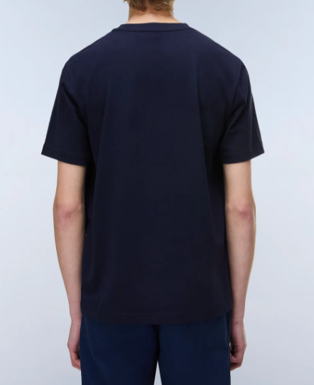 T-shirt Napapijri S-Box uomo cotone box logo
