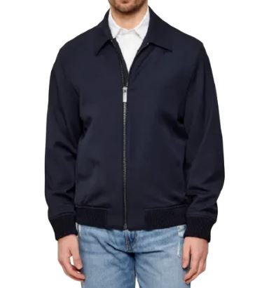 Giubbino Guess uomo Aviator viscosa
