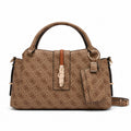 Borsa mano Guess Yvonne logo similpelle donna