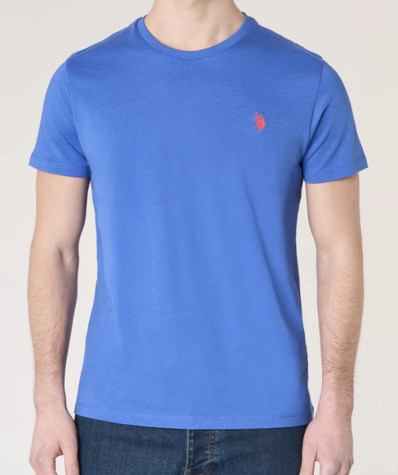 T-shirt uomo U.S. Polo Assn. cotone jersey girocollo