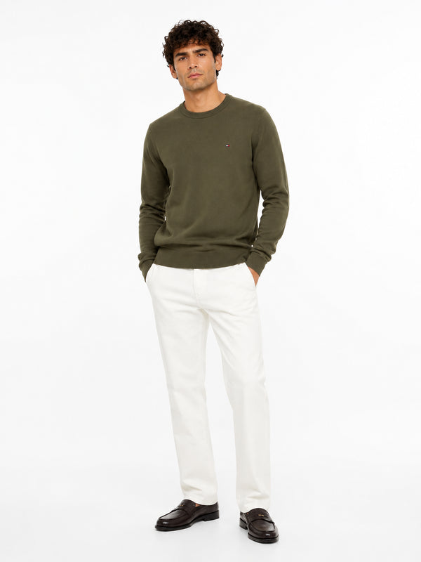 Maglia uomo Tommy Hilfiger cotone girocollo