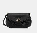 Borsa donna A|X ecopelle logo metal tracolla
