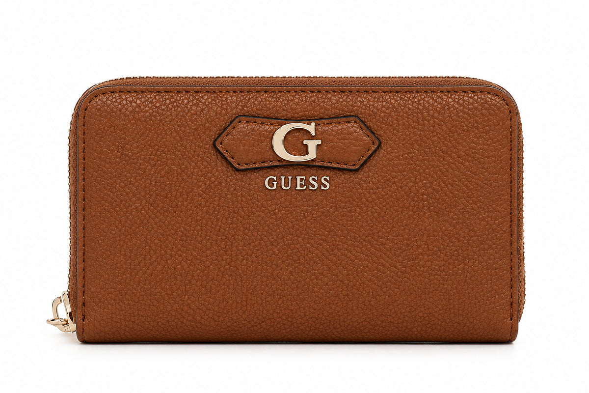Portafoglio donna Guess Suzy zip-around similpelle