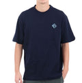 T-shirt Guess uomo logo diamante cotone
