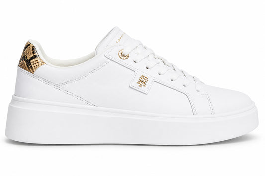Sneakers platform snake Tommy Hilfiger donna