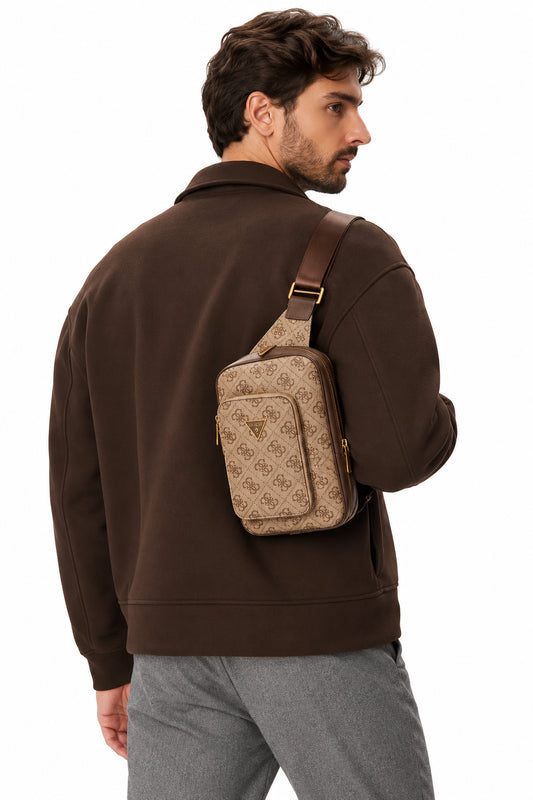 Marsupio Guess uomo Milano 4G similpelle