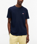 T-shirt Tommy Jeans uomo regular badge cotone PE 2026