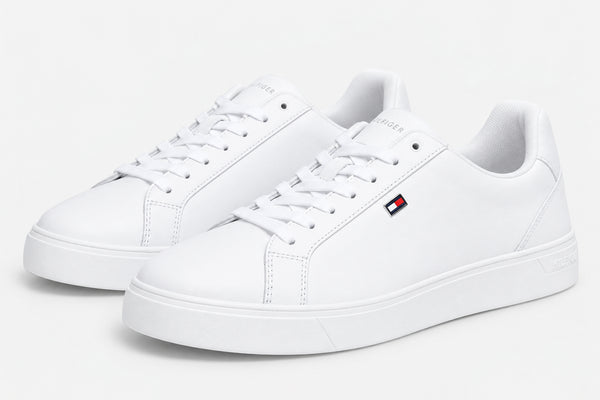 Sneakers platform pelle Tommy Hilfiger donna