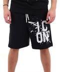 T-shirt uomo ICON cotone logo fluo