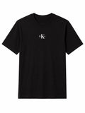 T-shirt donna CKJ Monologo oversize cotone PE 2026 black