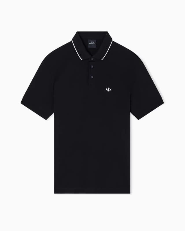 Polo Armani Exchange A|X uomo jersey manica corta