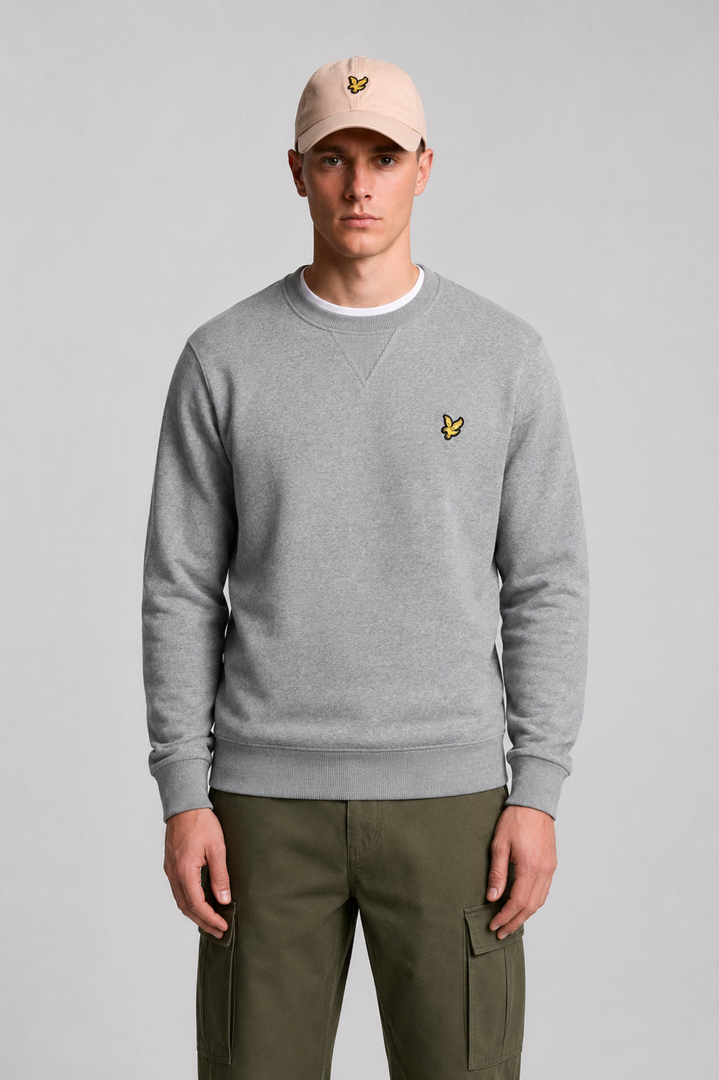 Felpa girocollo Lyle & Scott uomo cotone AI 2026