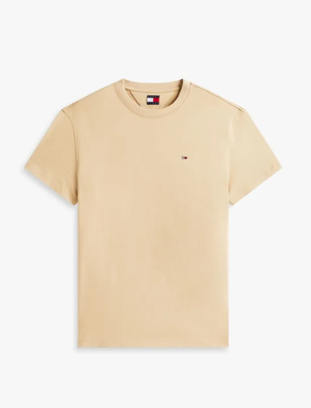T-shirt Tommy Jeans uomo Regular cotone rigenerato