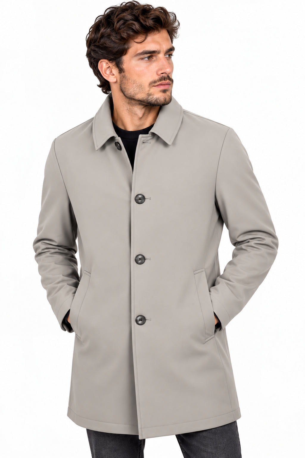 Trench softshell pile MARKUP uomo