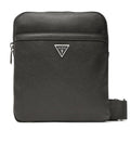 Tracolla Guess uomo Certosa Smart saffiano nera