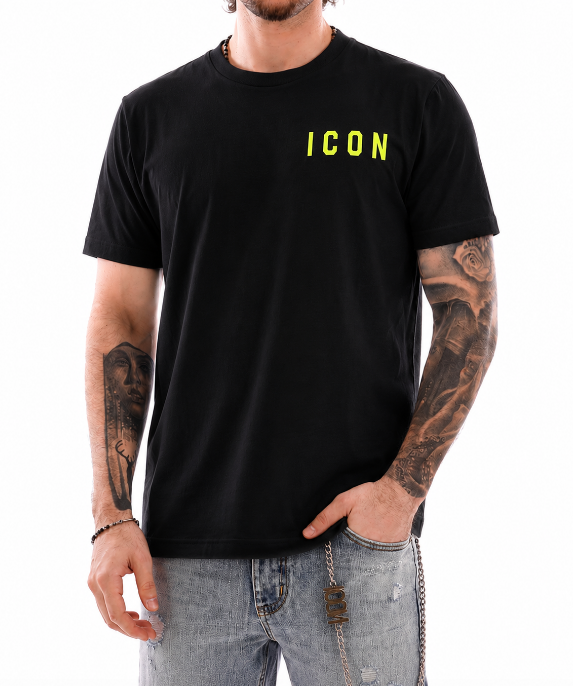 T-shirt uomo ICON cotone logo piccolo