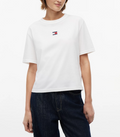 T-shirt donna Tommy Jeans con logo scollo tondo