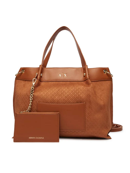 Borsa shopper A|X Armani Exchange donna ecopelle