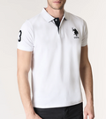 Polo U.S. Polo Assn. uomo piqué manica corta cotone