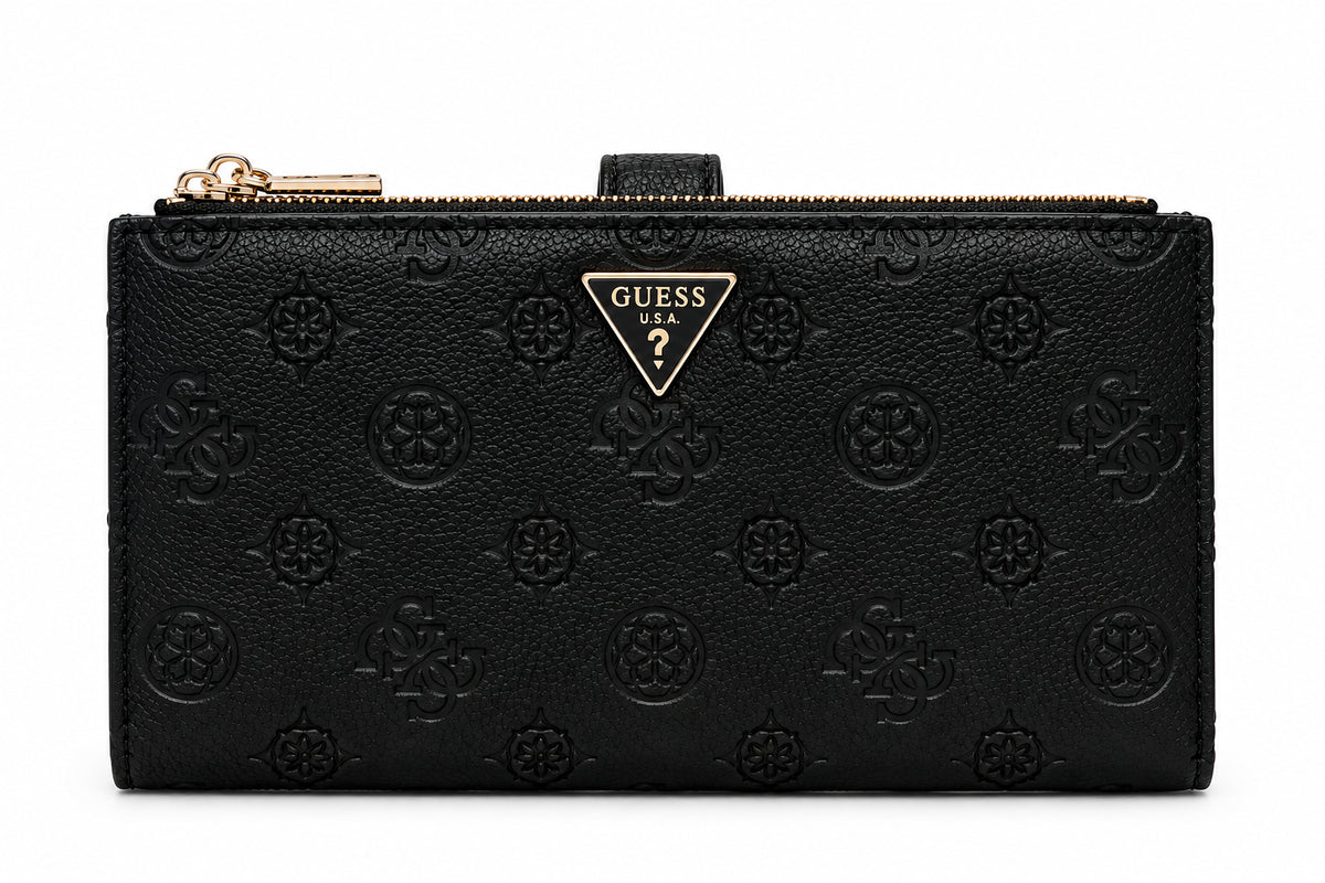 Portafoglio donna Guess Blake organizer doppia zip