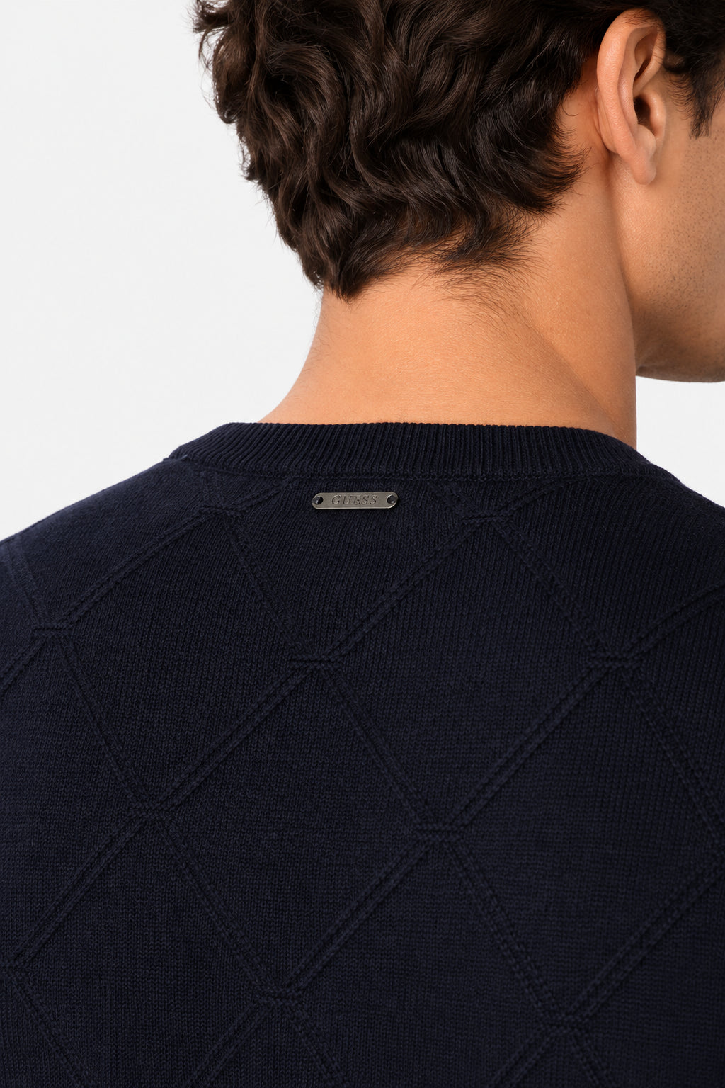 Maglione Guess uomo Nial punto rombi