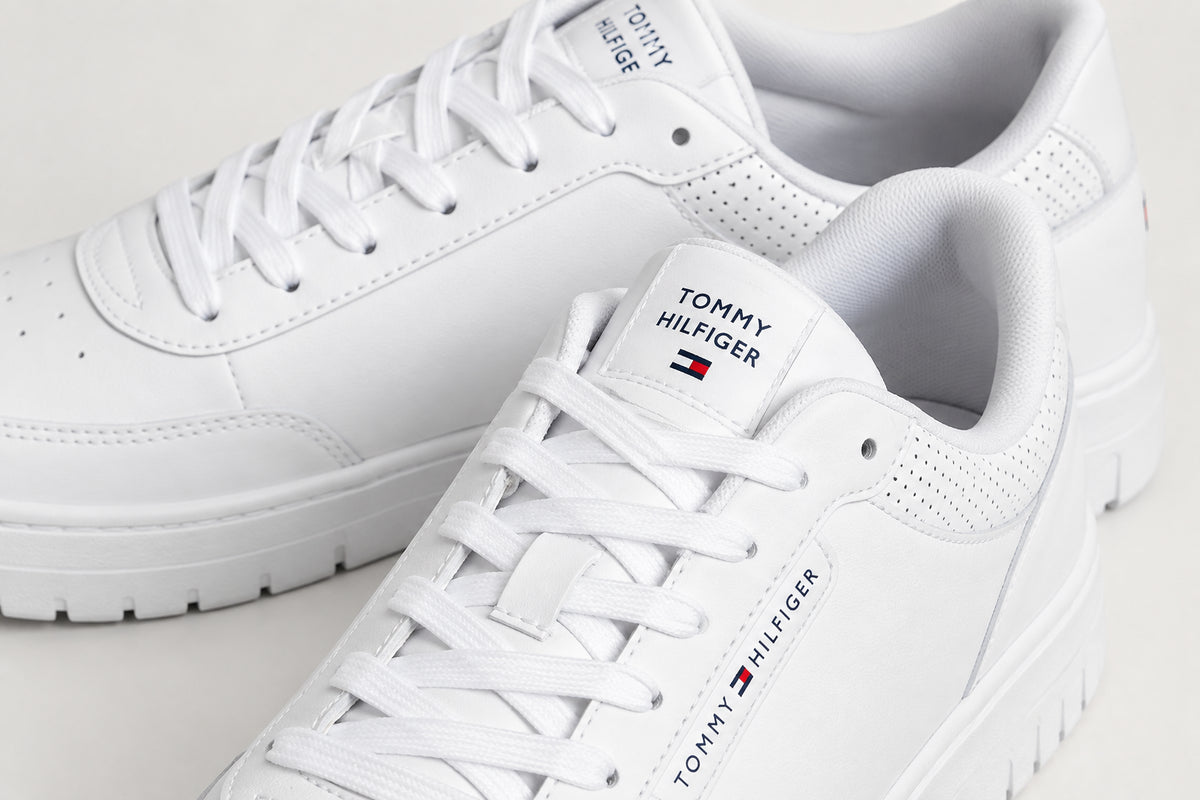 Sneakers basket pelle Tommy Hilfiger uomo