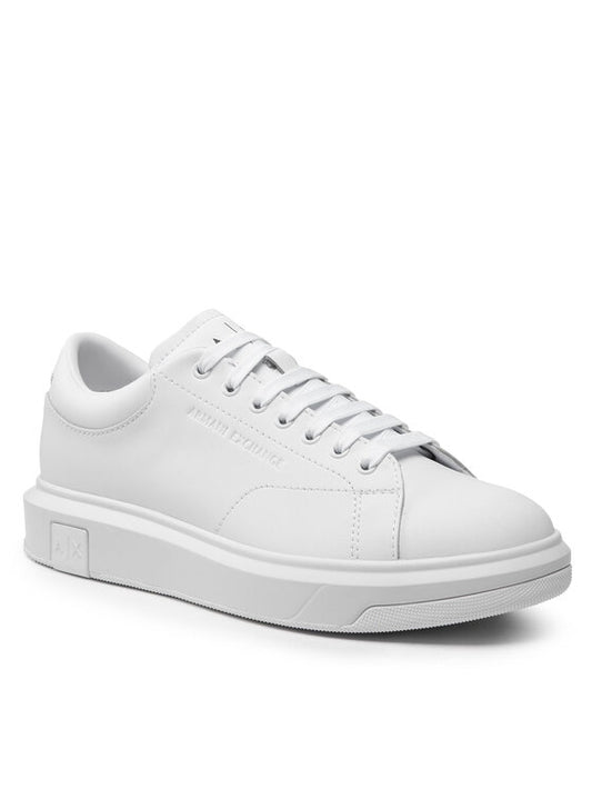 Sneaker pelle uomo Armani Exchange logo laterale
