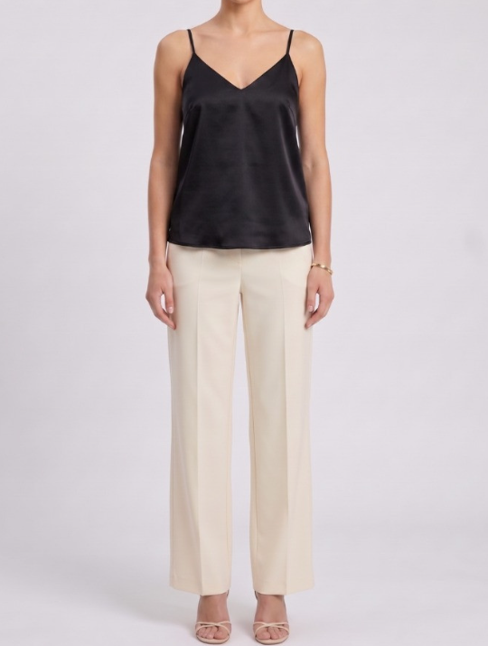 Top donna MARKUP raso
