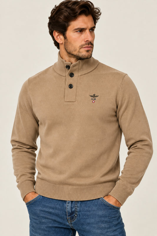 Maglia Aeronautica Militare uomo bottoni AI 2026