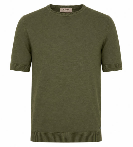 T-shirt girocollo MARKUP uomo in cotone